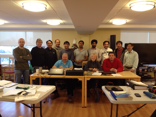 Group in a employee training programs