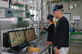 Technicians in a lab